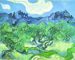 Vincent van Gogh art print 'The Olive Trees' landscape prints by King and McGaw