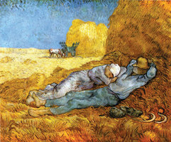 Vincent van Gogh art print 'La Meridienne' landscape prints by King and McGaw