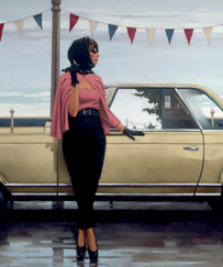  Art print by Jack Vettriano. 'Suddenly One Summer' posters and prints.