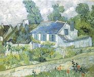 Vincent van Gogh art print 'House at Auvers, 1890' landscape prints by King and McGaw