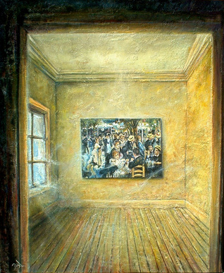 Old Building Impressionist : 'The Room With The Stolen Renoir'